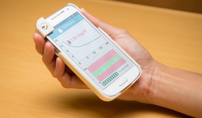 Фото - GPhone: чехол на телефон, способный контролировать уровень глюкозы в крови