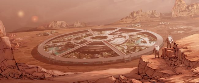 Фото - Компания Илона Маска будет рыть туннели для марсиан?