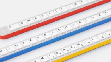 Фото - Google представила клавиатуру длиной 165 см — все клавиши в один ряд